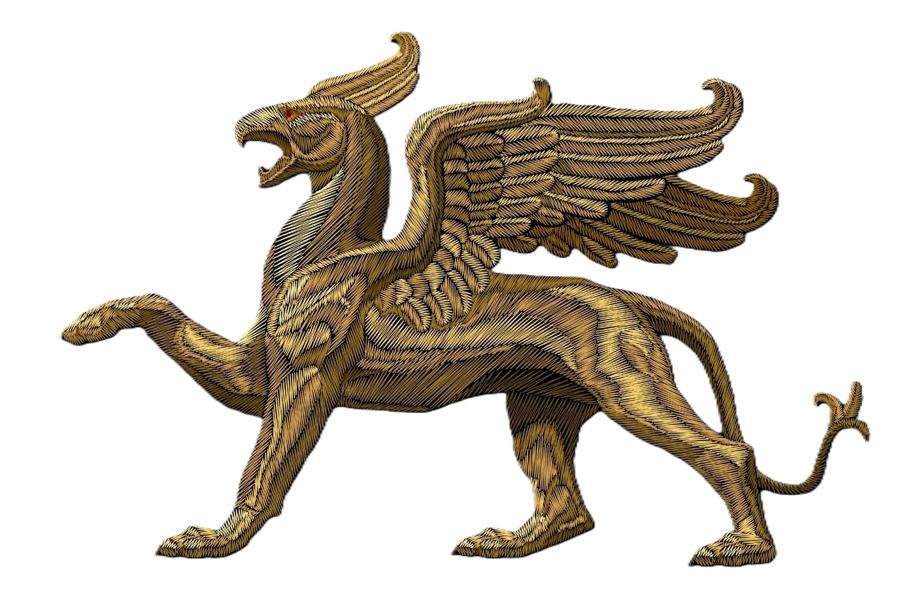 Kintari Capital — golden griffin emblem